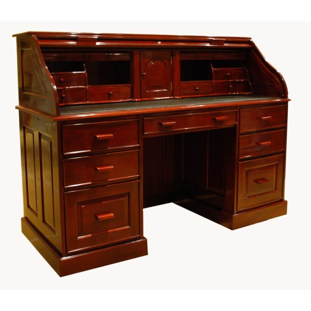 Victorian Roll Top Desk Wohlers, How To Tell Age Of Roll Top Desk