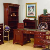 Victorian Small Partners Desk Wohlers