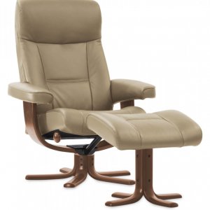 Nordic Chairs Wohlers, Swedish Leather Recliners