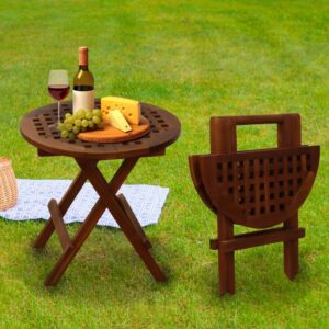 TEAK Outdoor Picnic Folding Table