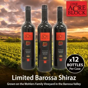 ONE ACRE BLOCK Barossa Shiraz Case