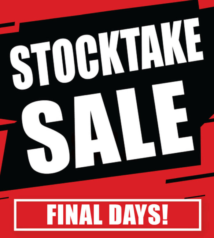 Stocktake CLEARANCE Sale 2024