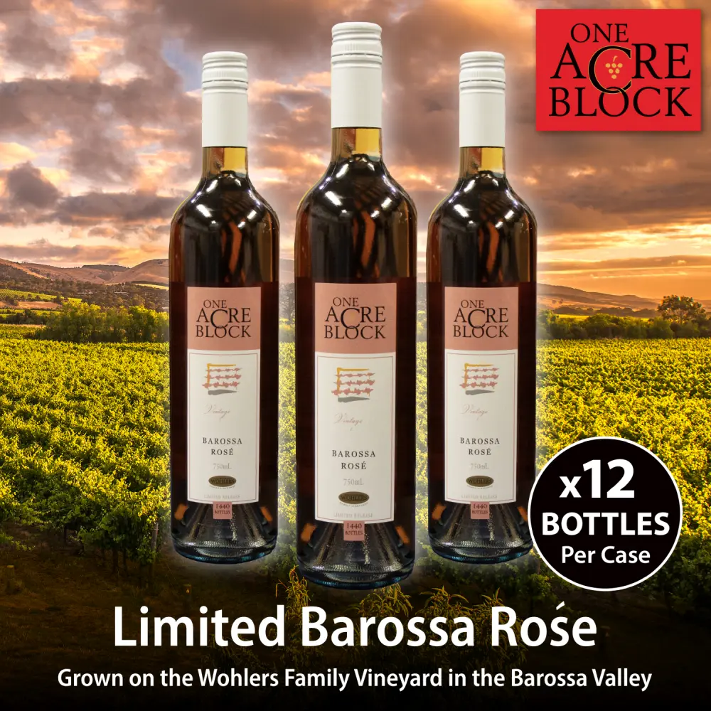 ONE ACRE BLOCK Barossa Rosé Case